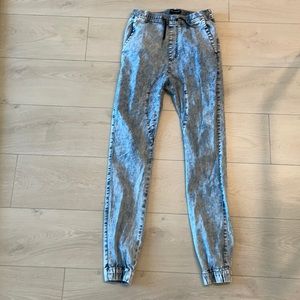 Zanerobe stretchy skinny jogger jeans